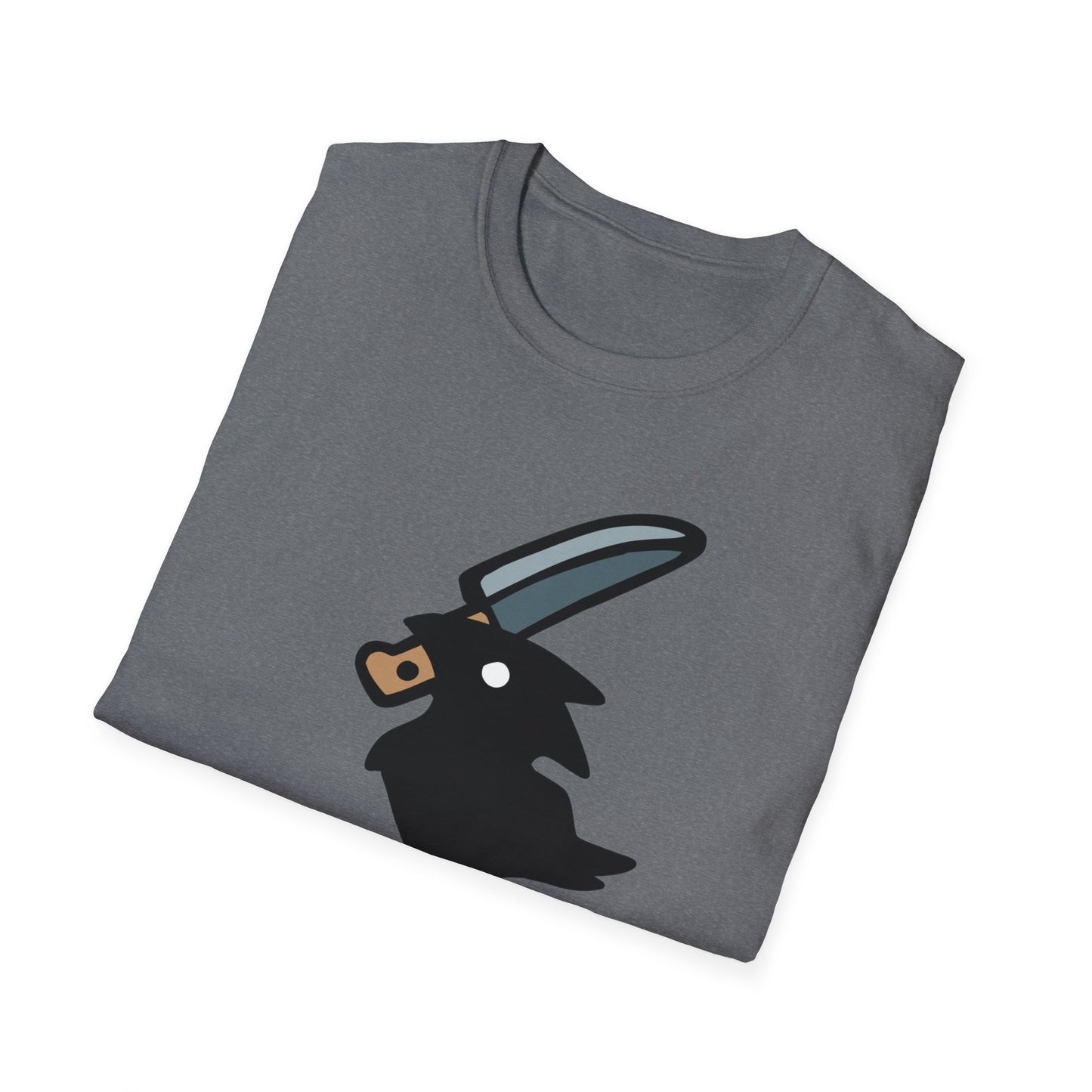 Stabby Crow on a Skull Shirt