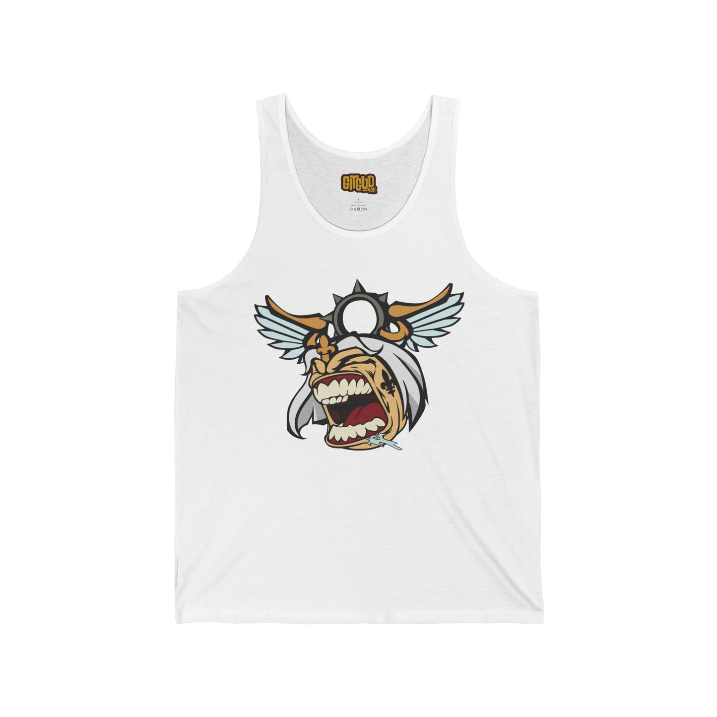 Angry Space Nun LFG Tank Top for Tabletop RPG and Wargaming