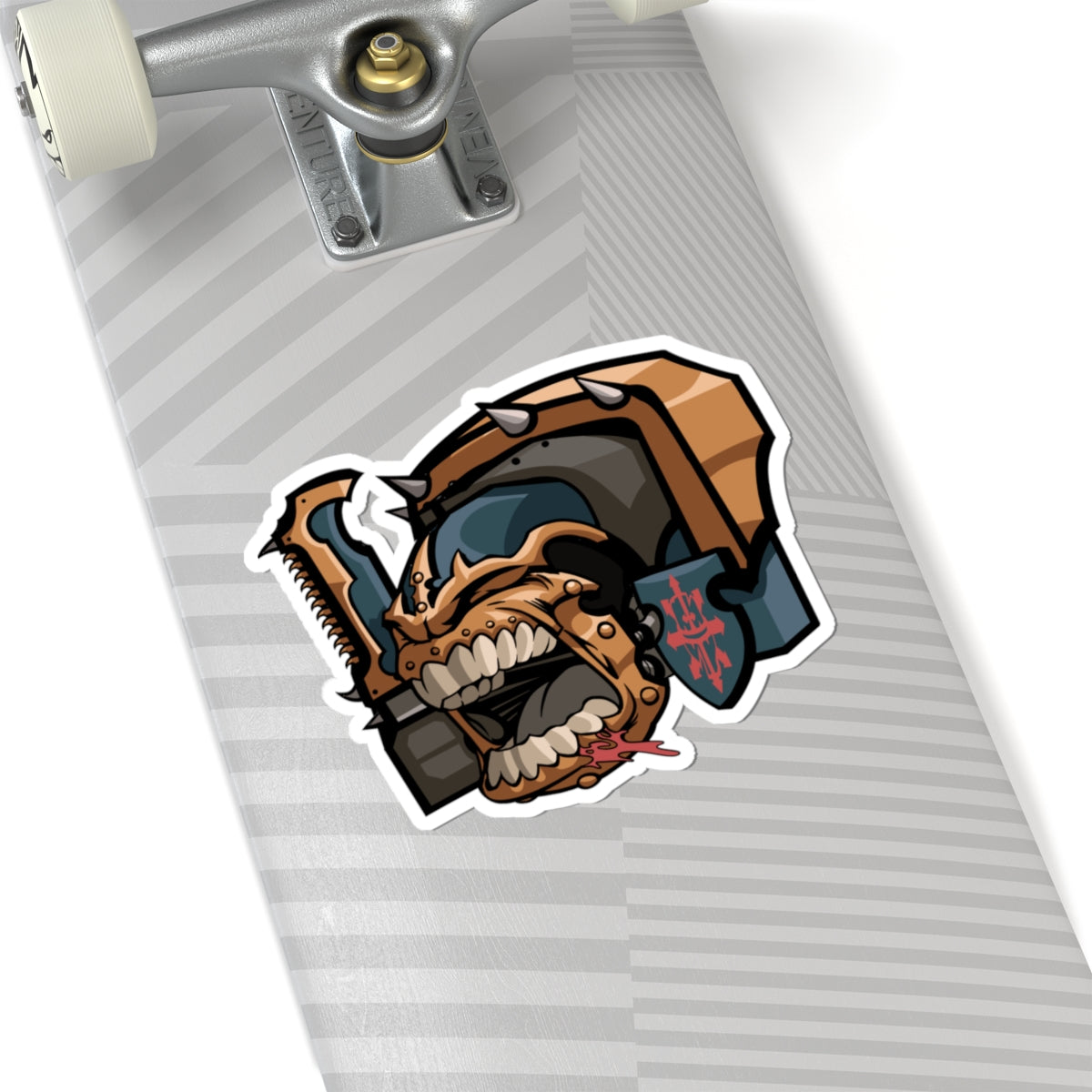 Big Metal Problem Sticker for Tabletop RPG and Wargaming
