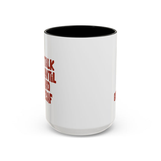 Red Recaf Coffee Mug - Stylish 11 & 15oz Coffee Cup