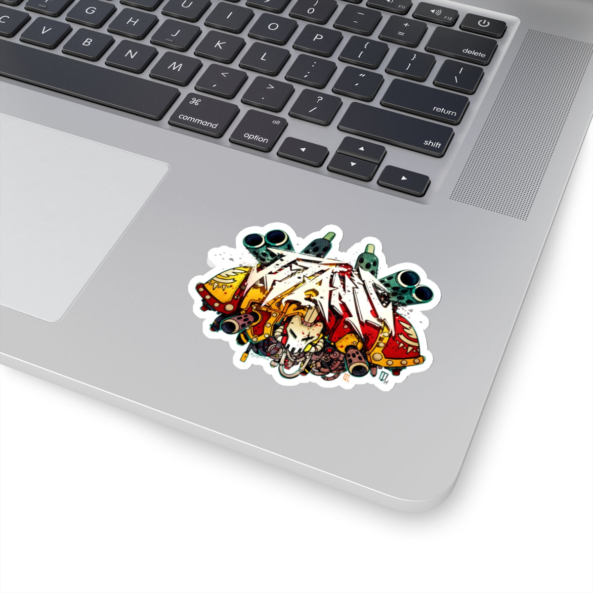 Heavy Metal Titan Sticker