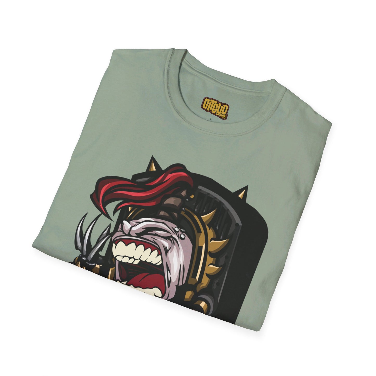 Heavy Metal Backpack Guy Warrior Tee