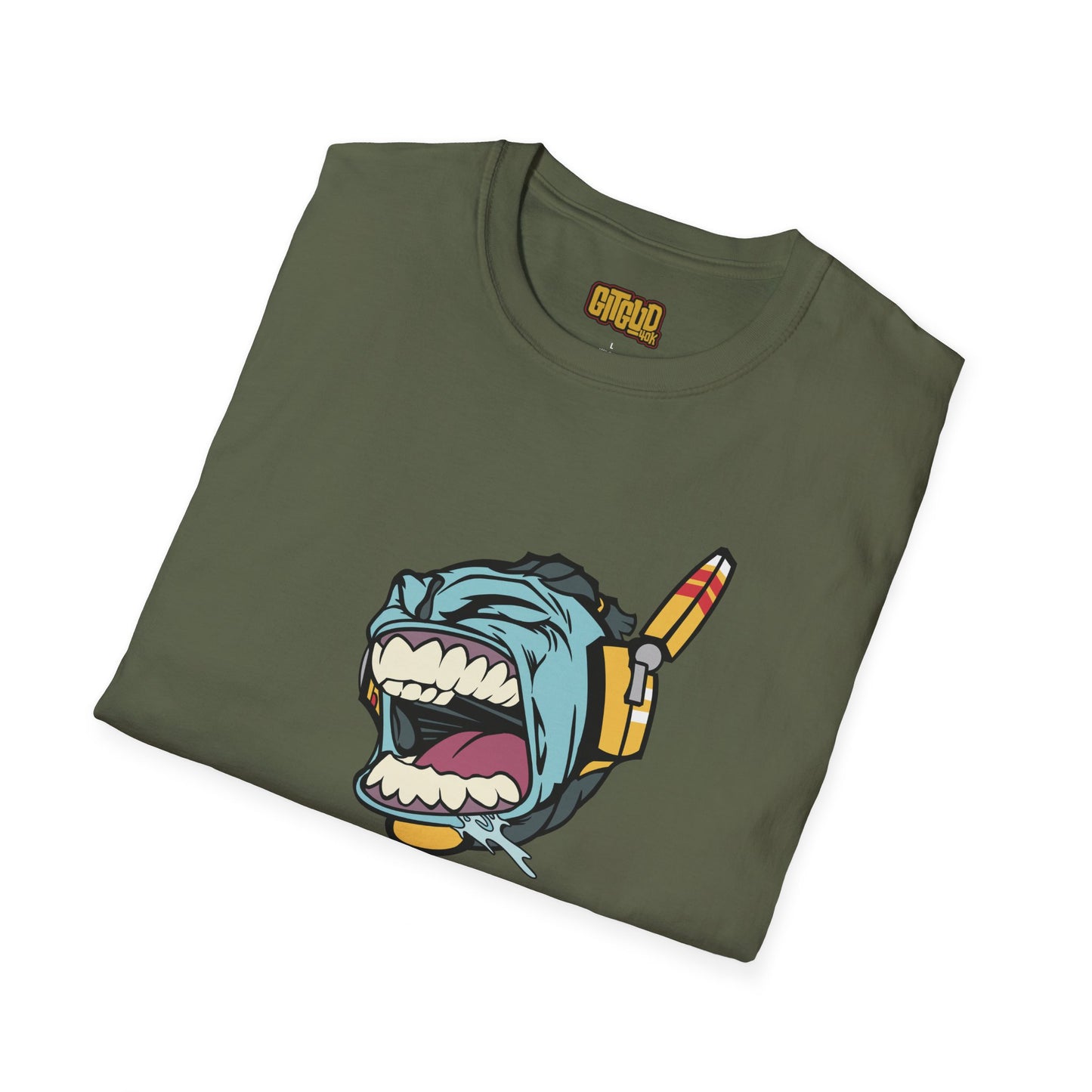Blue Space Dude LFG Shirt - Cool Blue Warrior Tee