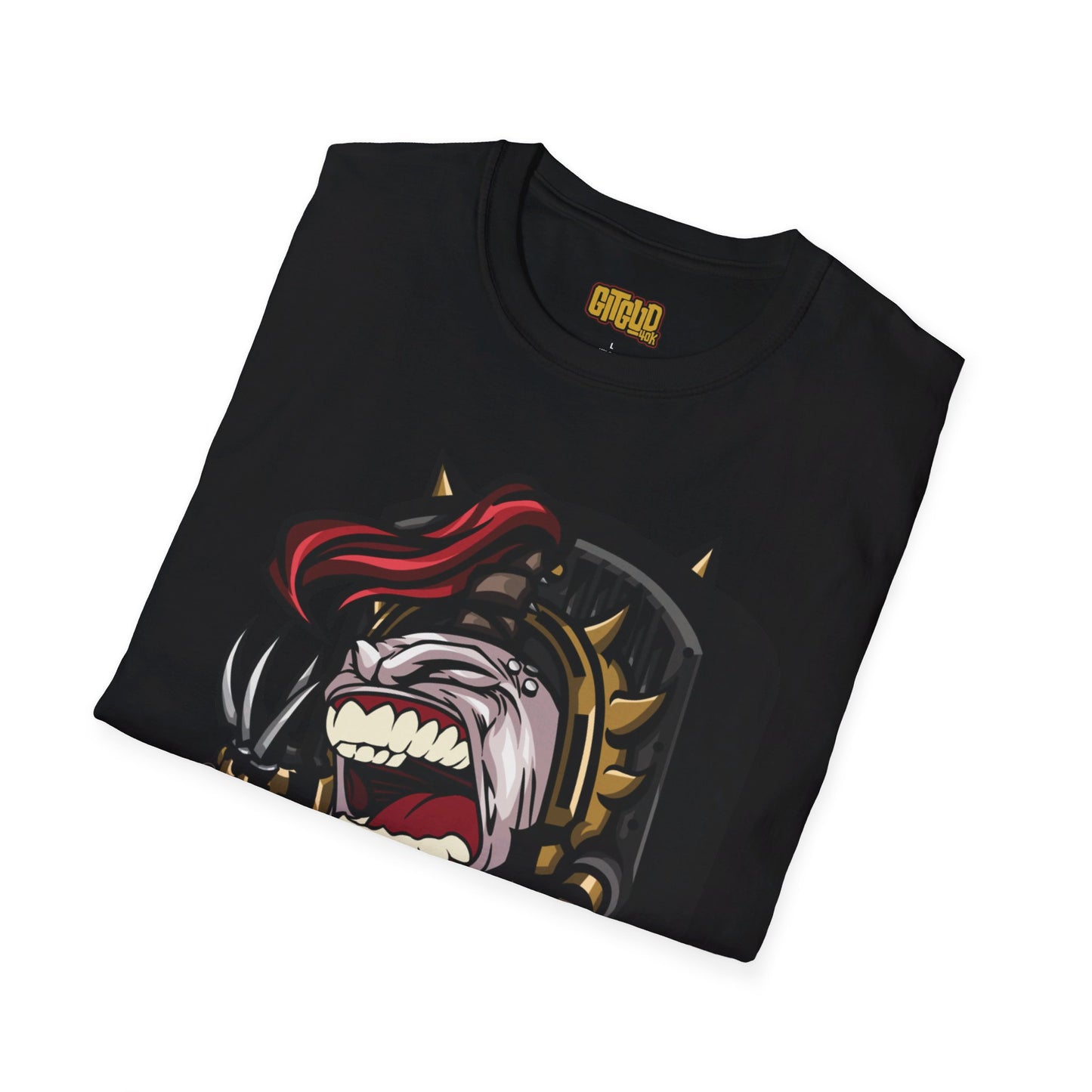 Heavy Metal Backpack Guy Warrior Tee