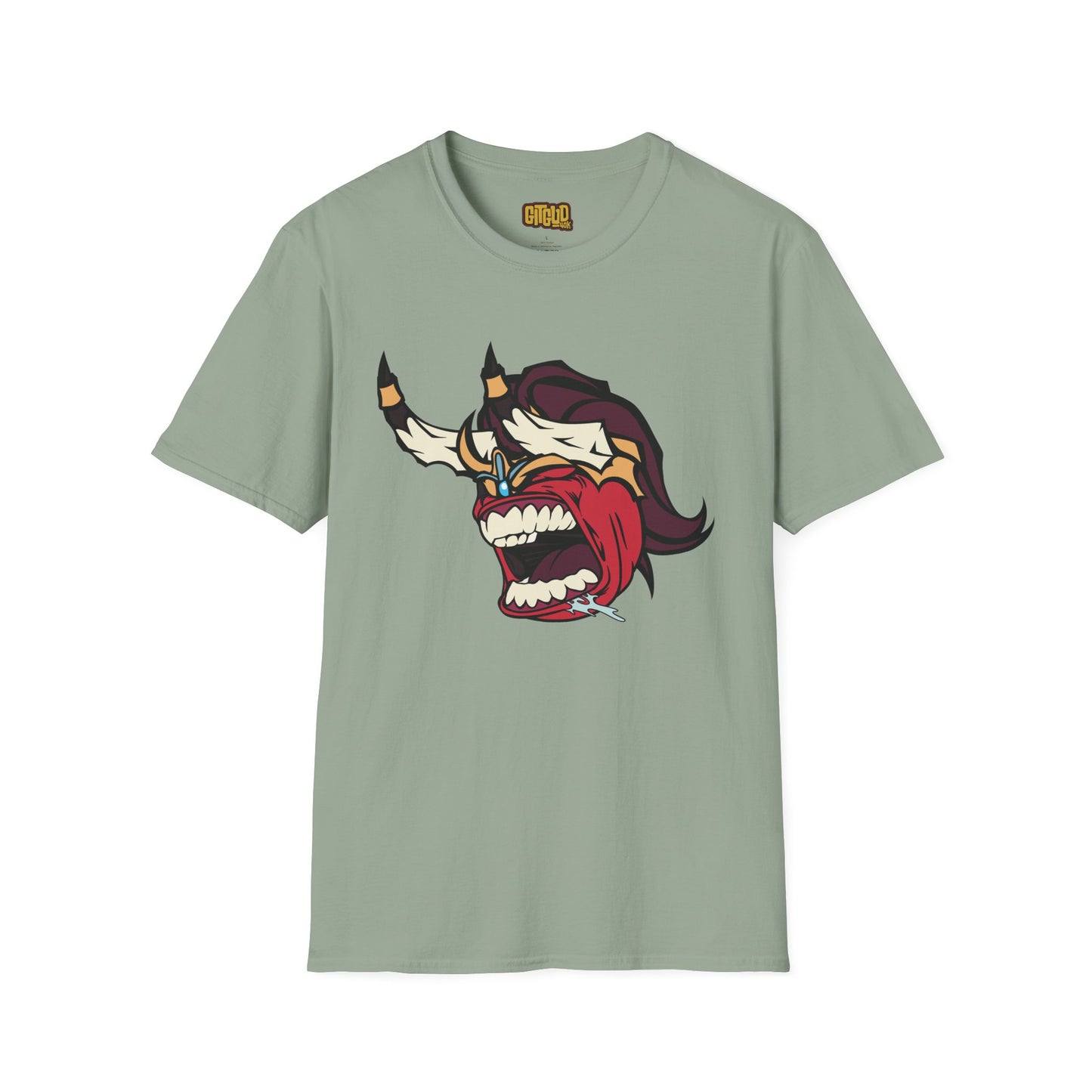 Giant Horn Magic Guy LFG T-Shirt for Tabletop RPG and Wargaming
