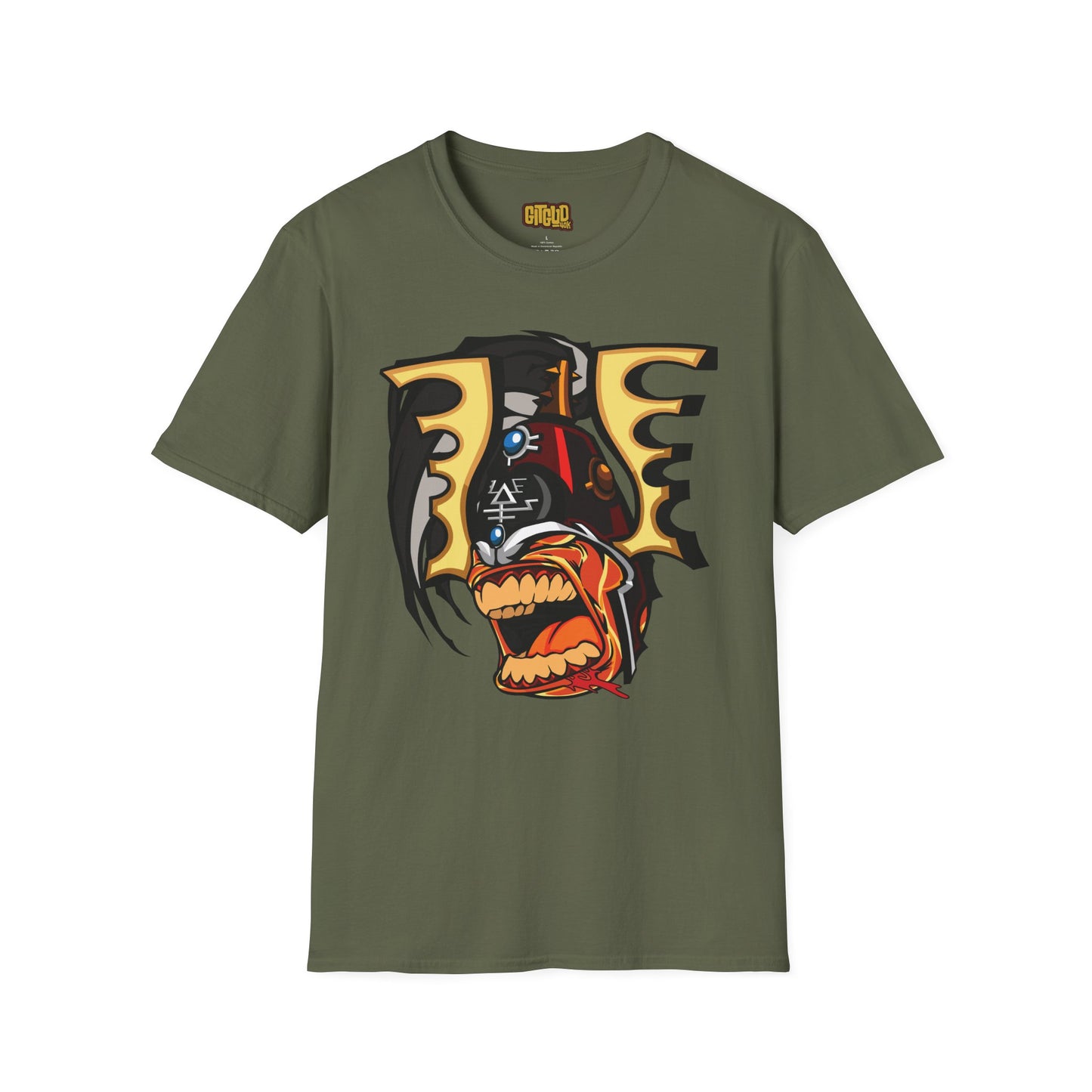 Angry Space Elf God LFG T-Shirt for Tabletop RPG and Wargaming