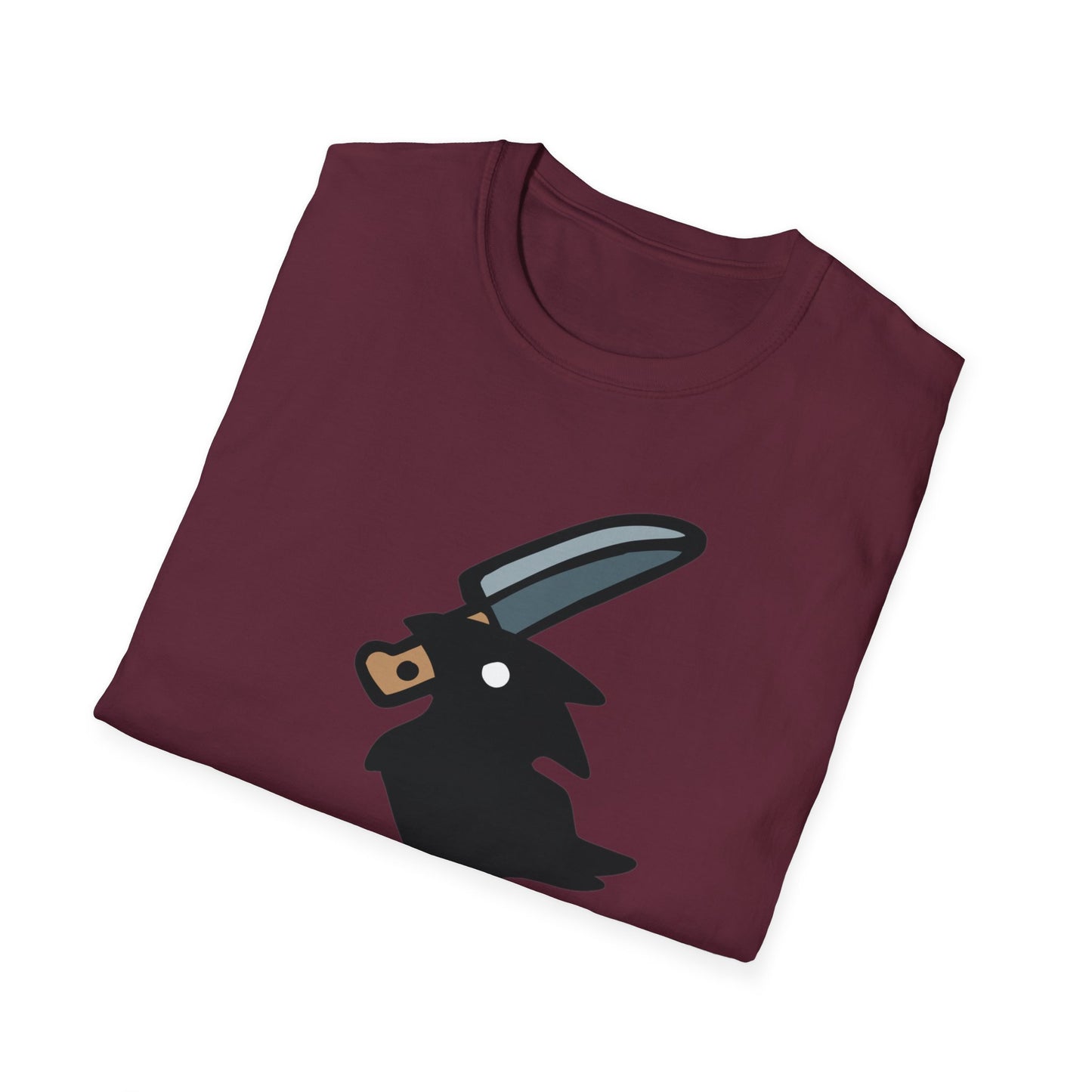 Stabby Crow on a Skull Shirt