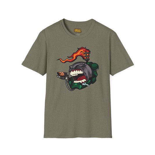 Volcanic Blaze Guy Shirt - Volcano Fire Warrior Tee