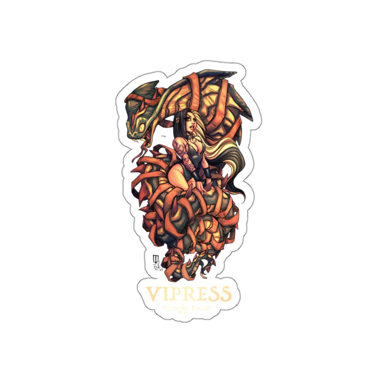 Vipress Snake Sticker