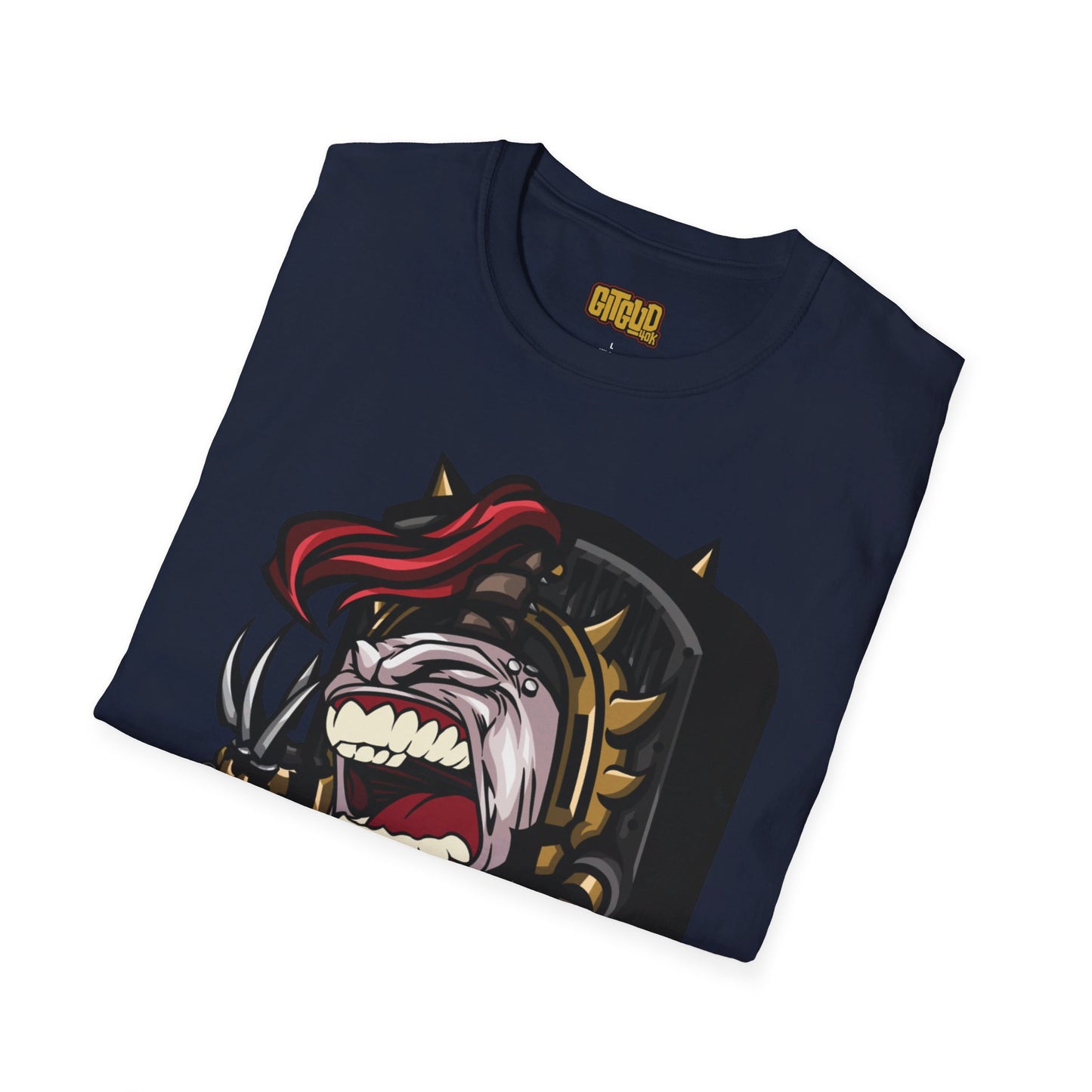 Heavy Metal Backpack Guy Warrior Tee