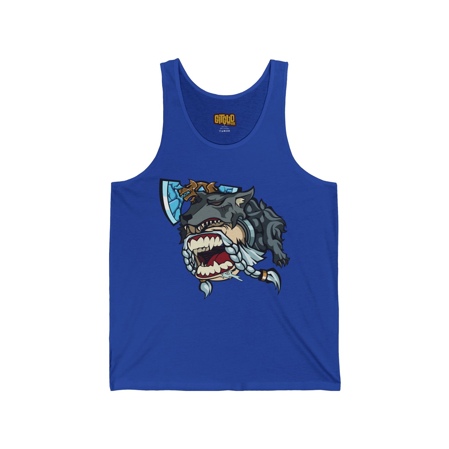 Space Viking Dude LFG Tank Top for Tabletop RPG and Wargaming