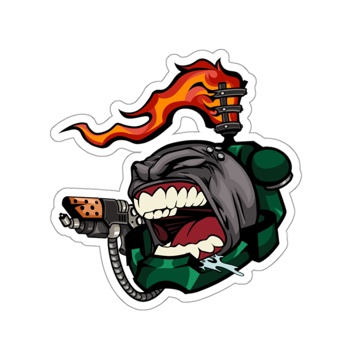 Volcano Fire Warrior for Tabletop RPG and Wargaming