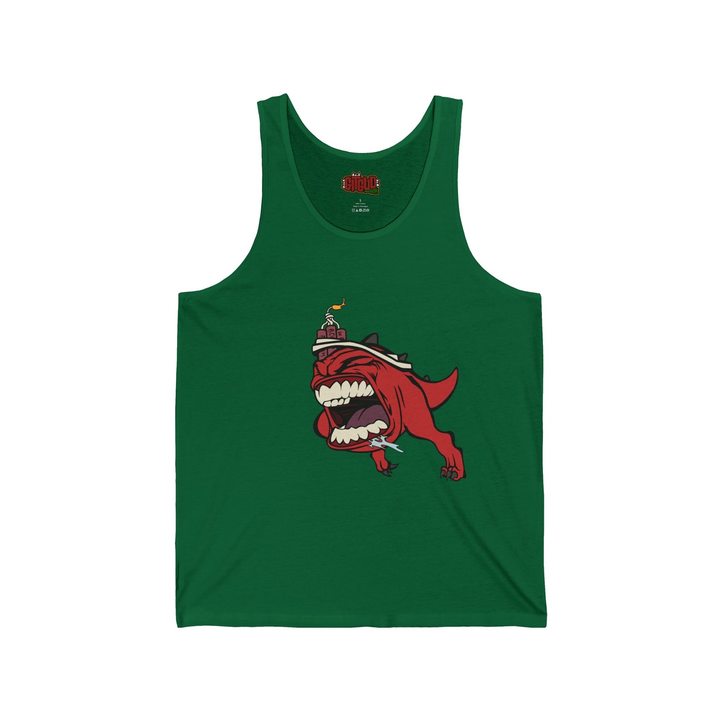 Bomb With Legs LFG T-Shirt for Tabletop RPG and Wargaming