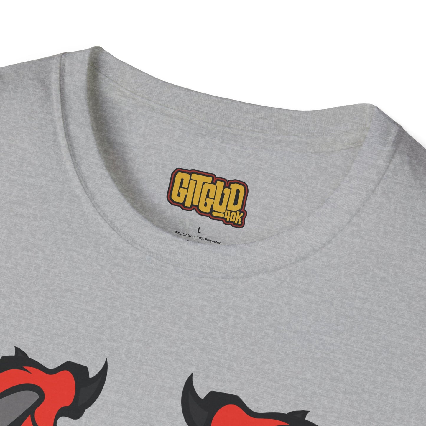 Angry Demon Guy With Wings Shirt - Intense Screaming Demon Face Tee
