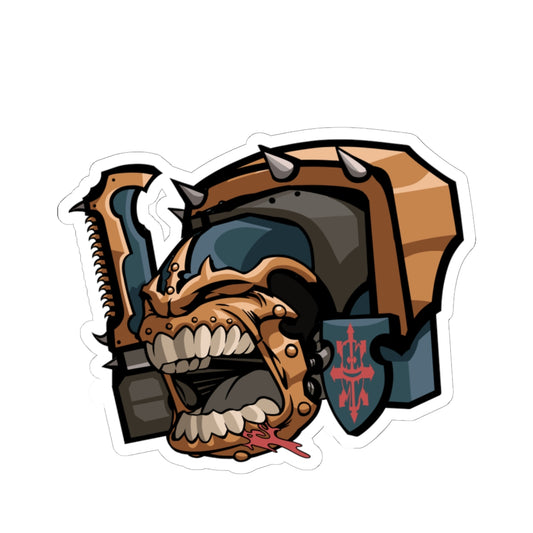 Big Metal Problem Sticker for Tabletop RPG and Wargaming