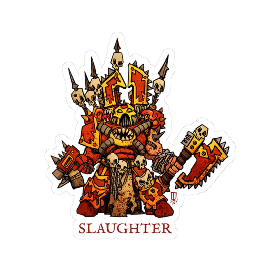 SLAUGHTER Sticker