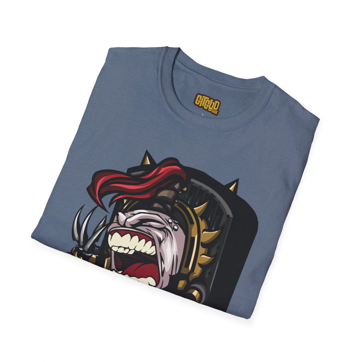 Heavy Metal Backpack Guy Warrior Tee