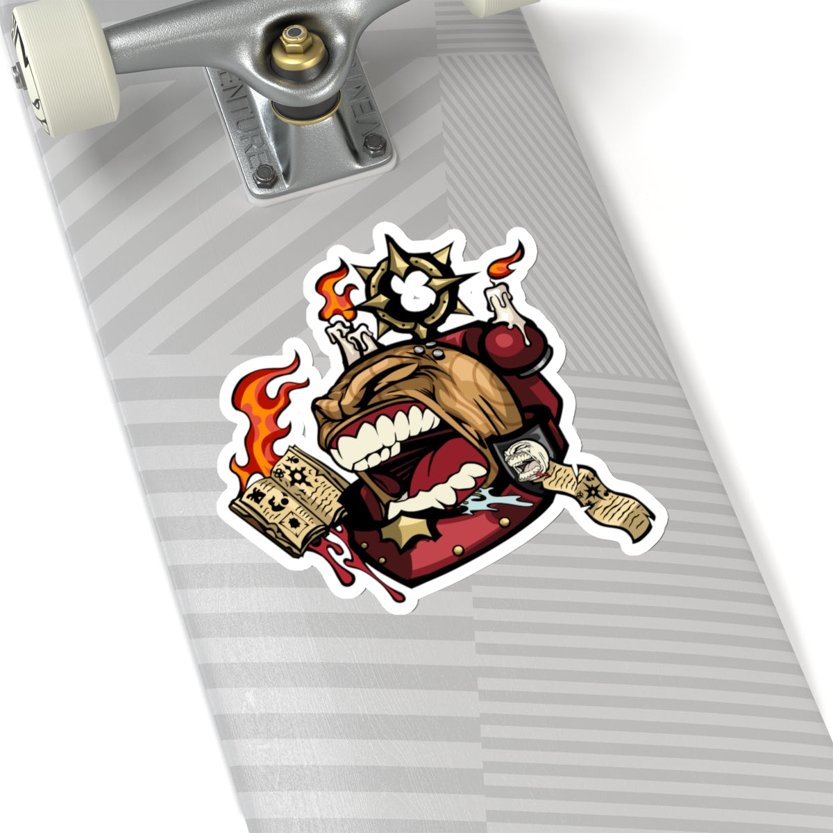 Literate Space Soldier Sticker