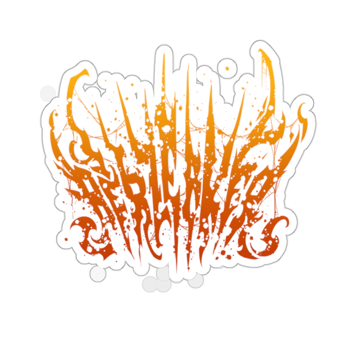 Angry Word Sticker
