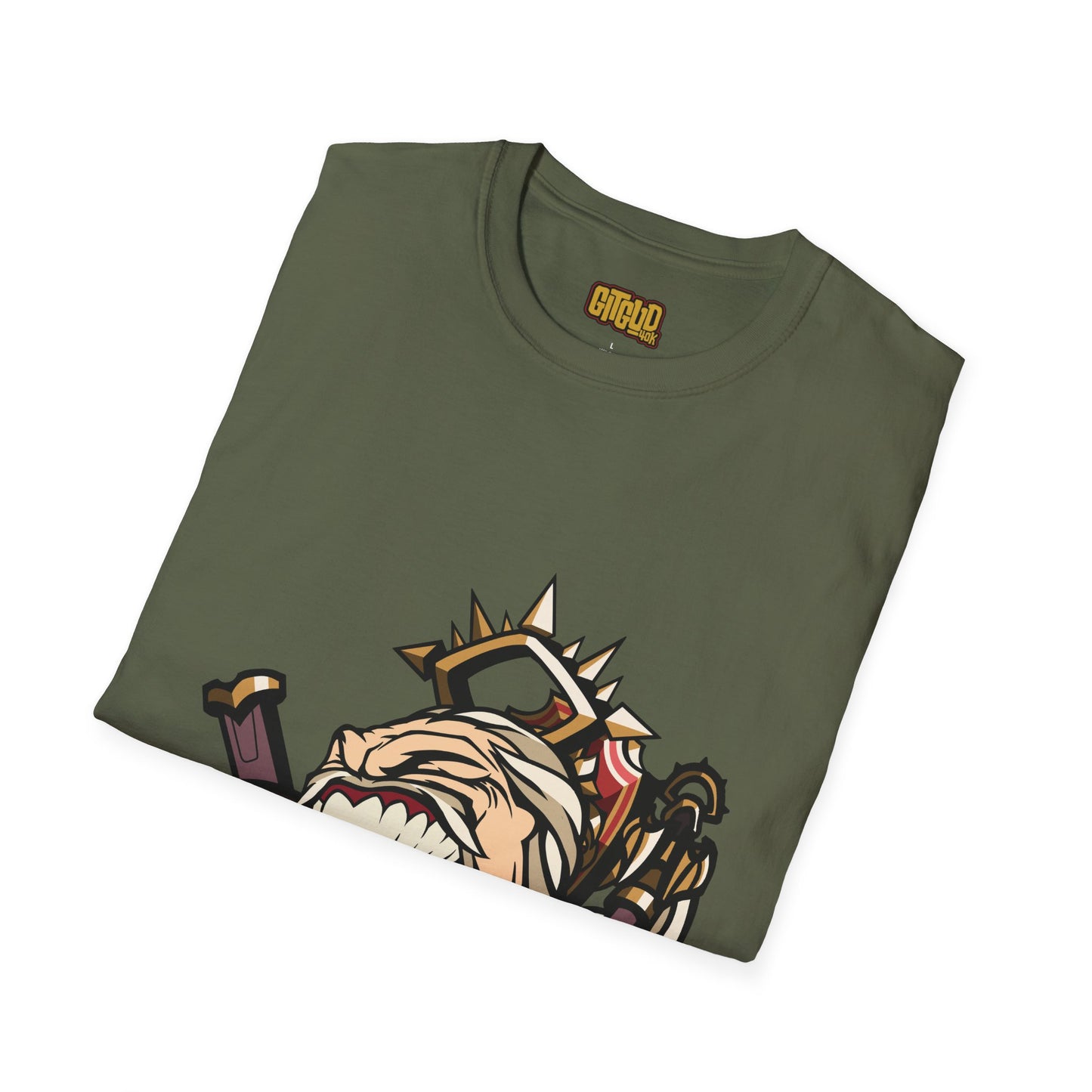 Angry Space King Arthur LFG T-Shirt for Tabletop RPG and Wargaming