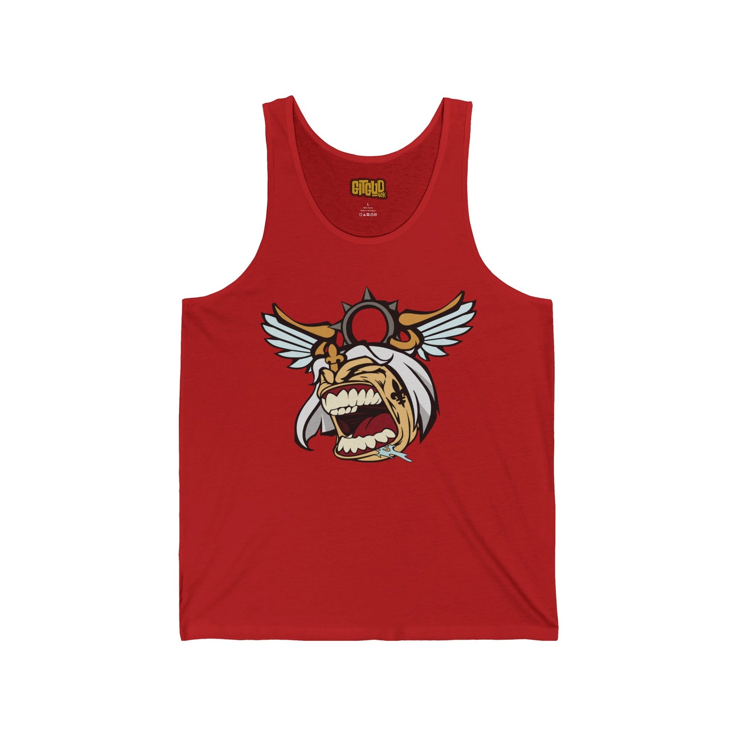 Angry Space Nun LFG Tank Top for Tabletop RPG and Wargaming