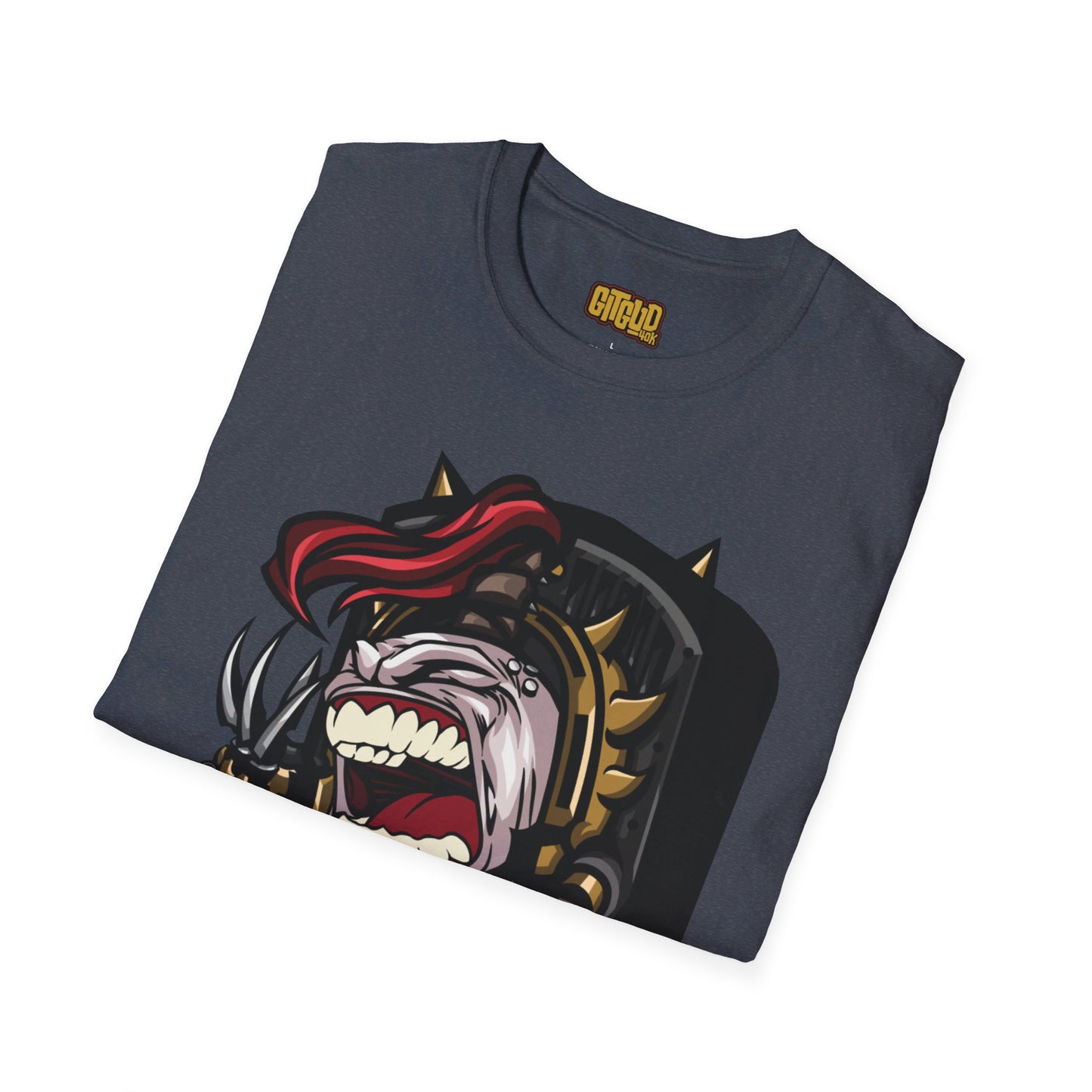 Heavy Metal Backpack Guy Warrior Tee