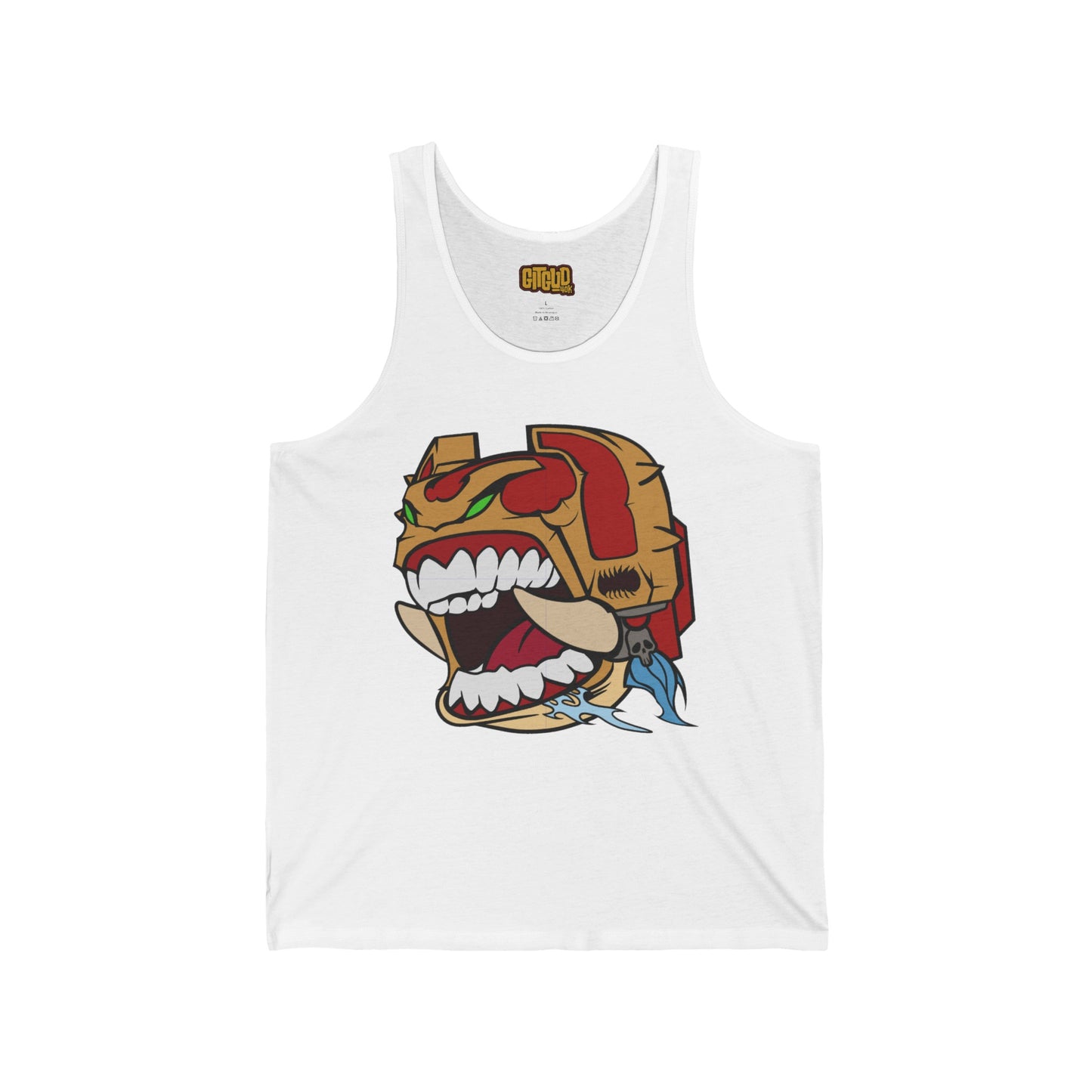 Angry Space Betrayer Dude LFG Tank Top for Tabletop RPG and Wargaming