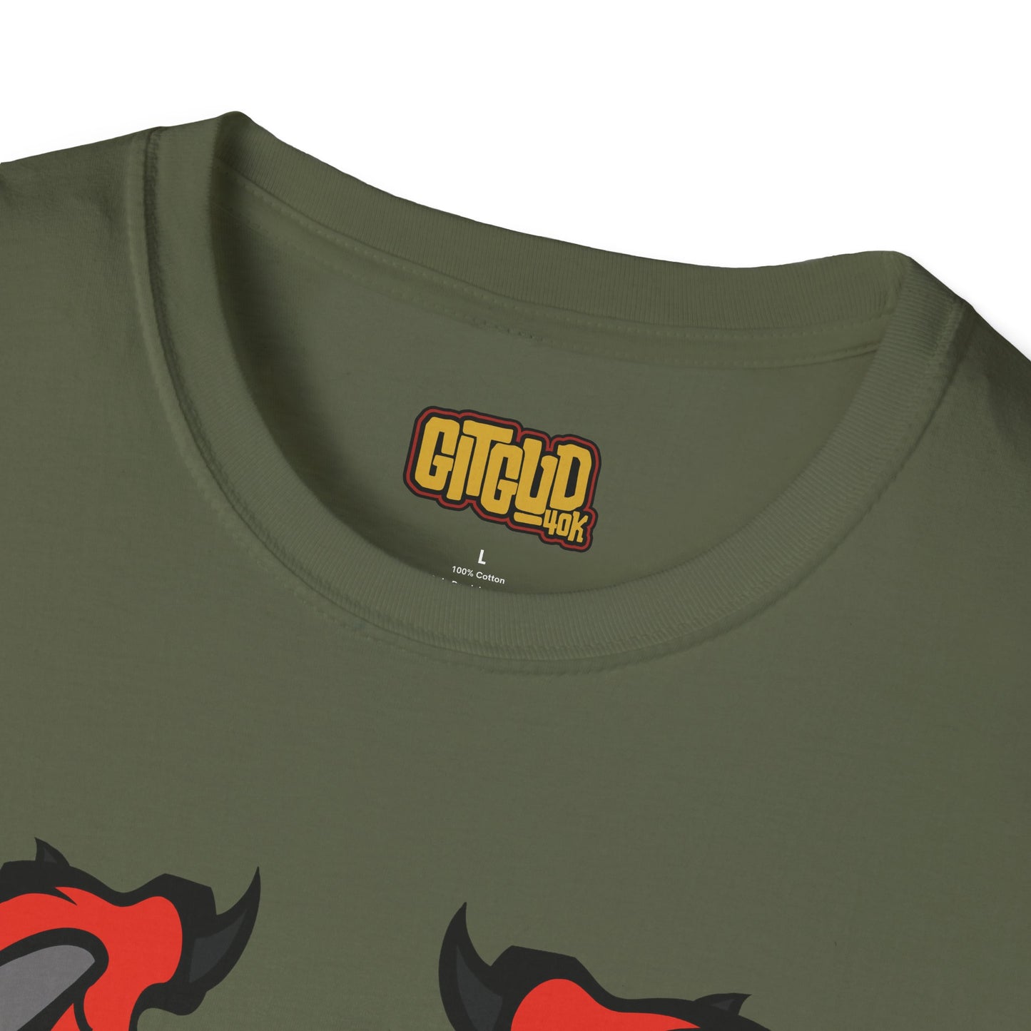 Angry Demon Guy With Wings Shirt - Intense Screaming Demon Face Tee