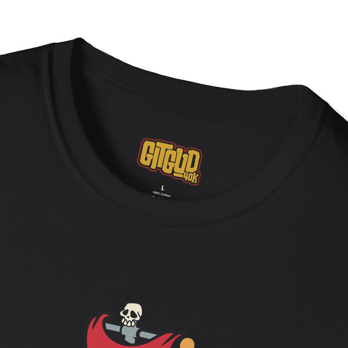 Angry Space Templar Leader LFG T-Shirt for Tabletop RPG and Wargaming