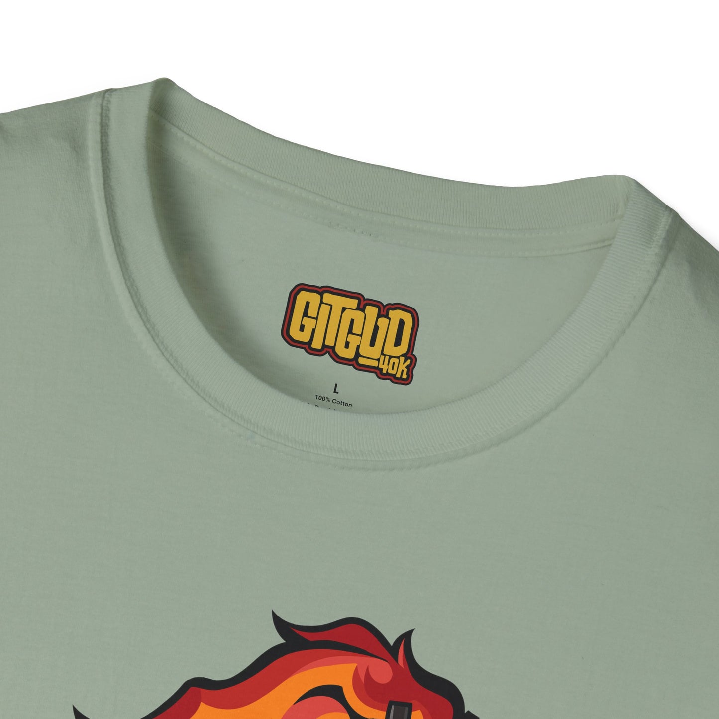 Volcanic Blaze Guy Shirt - Volcano Fire Warrior Tee