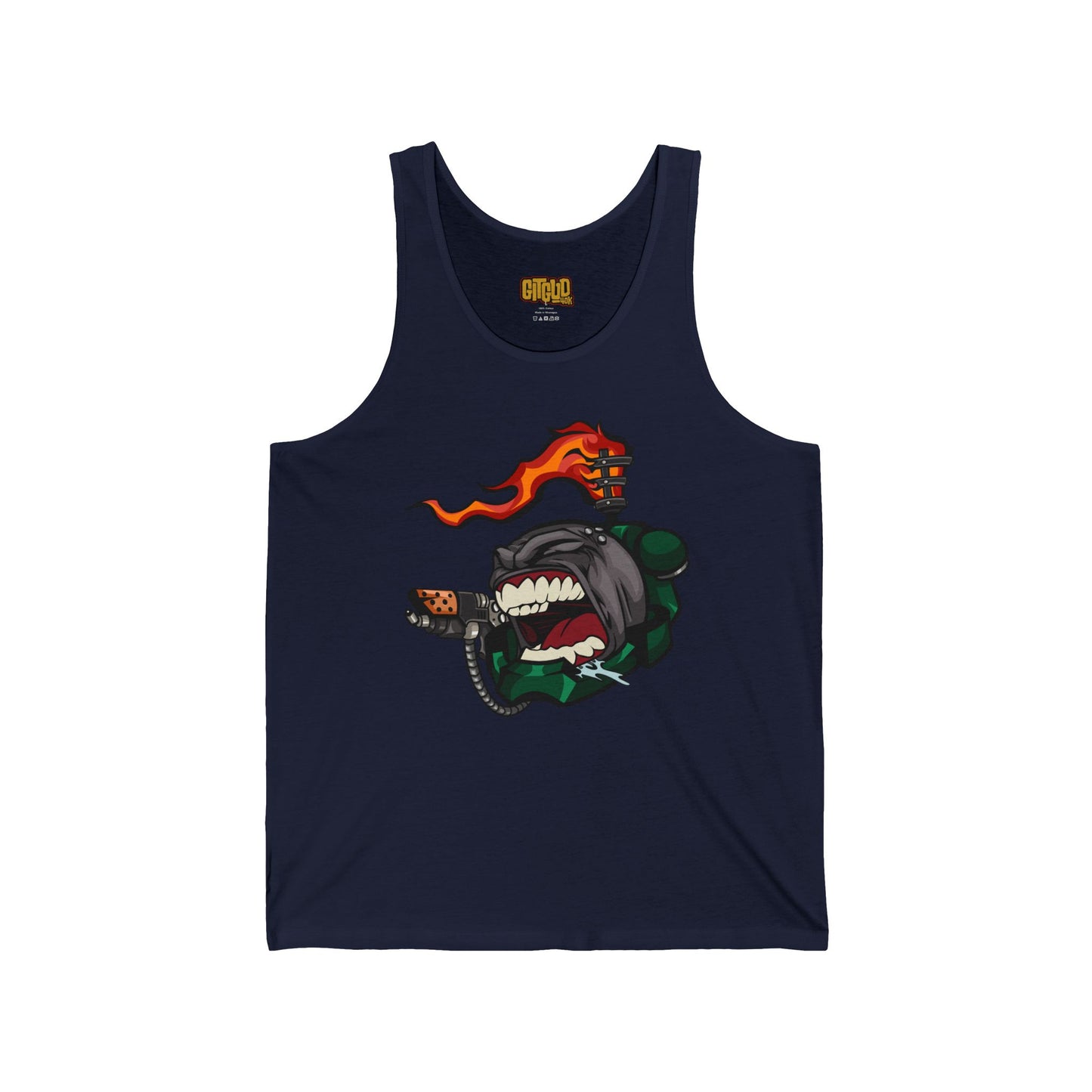 Volcanic Blaze Guy Tank for Tabletop RPG and Wargaming