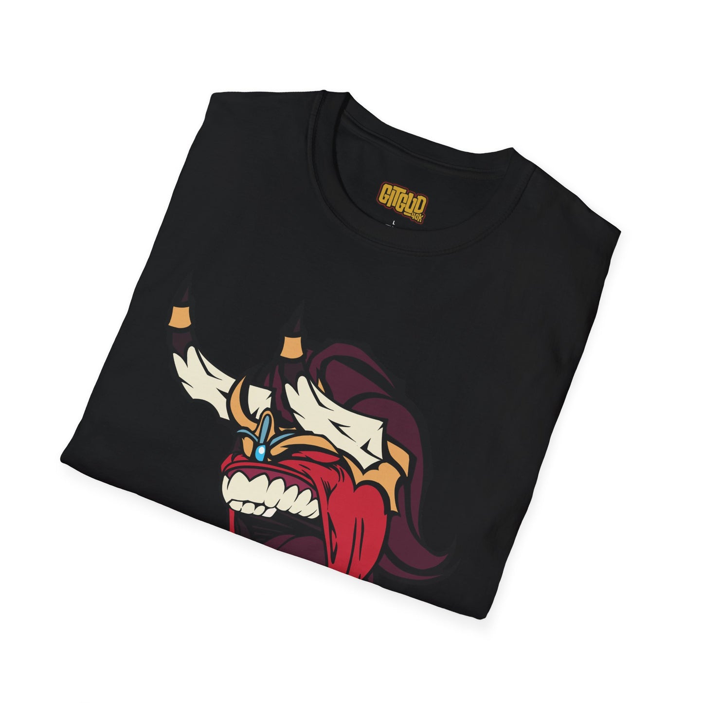 Giant Horn Magic Guy LFG T-Shirt for Tabletop RPG and Wargaming