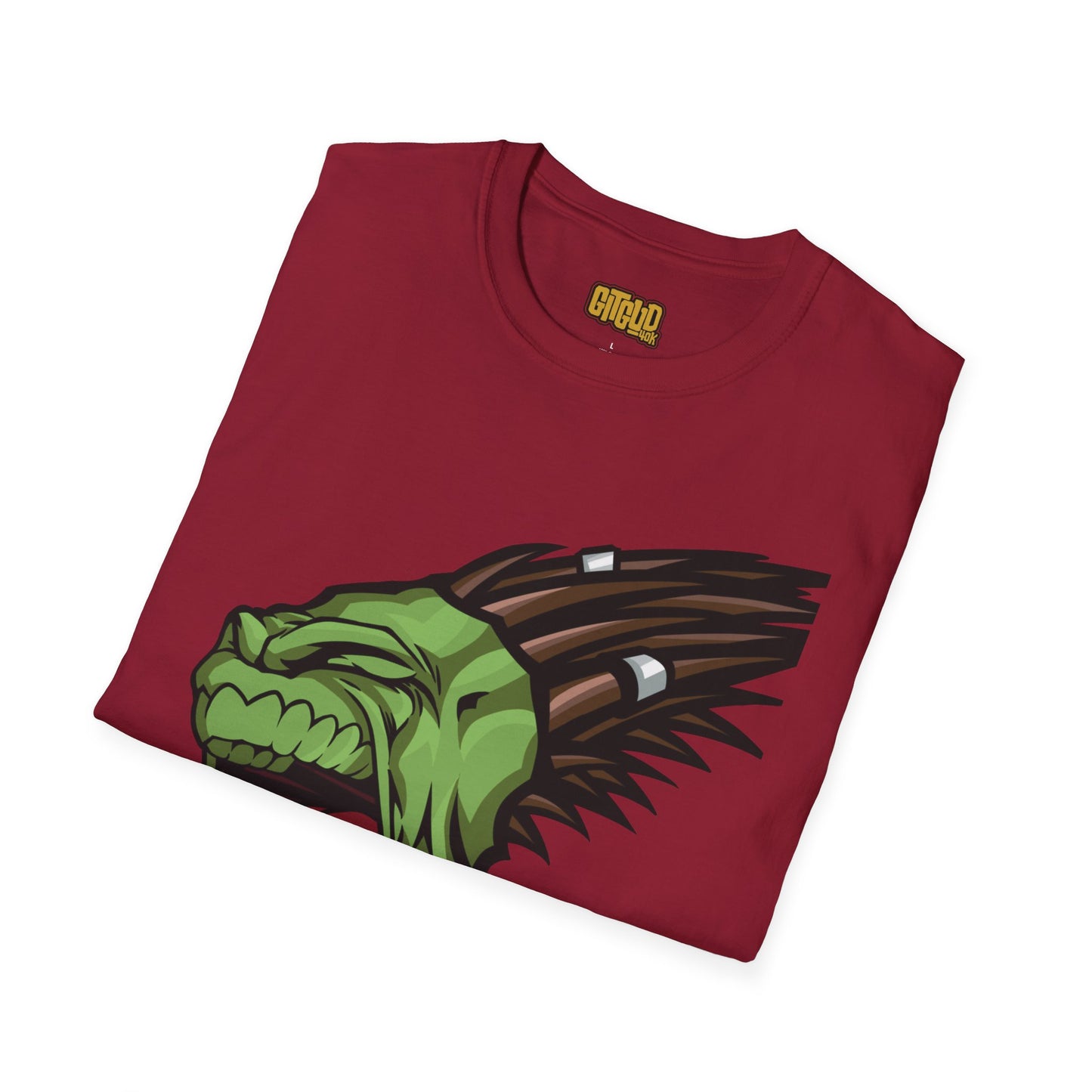 Screaming Cannibal Chicken Alien Shirt