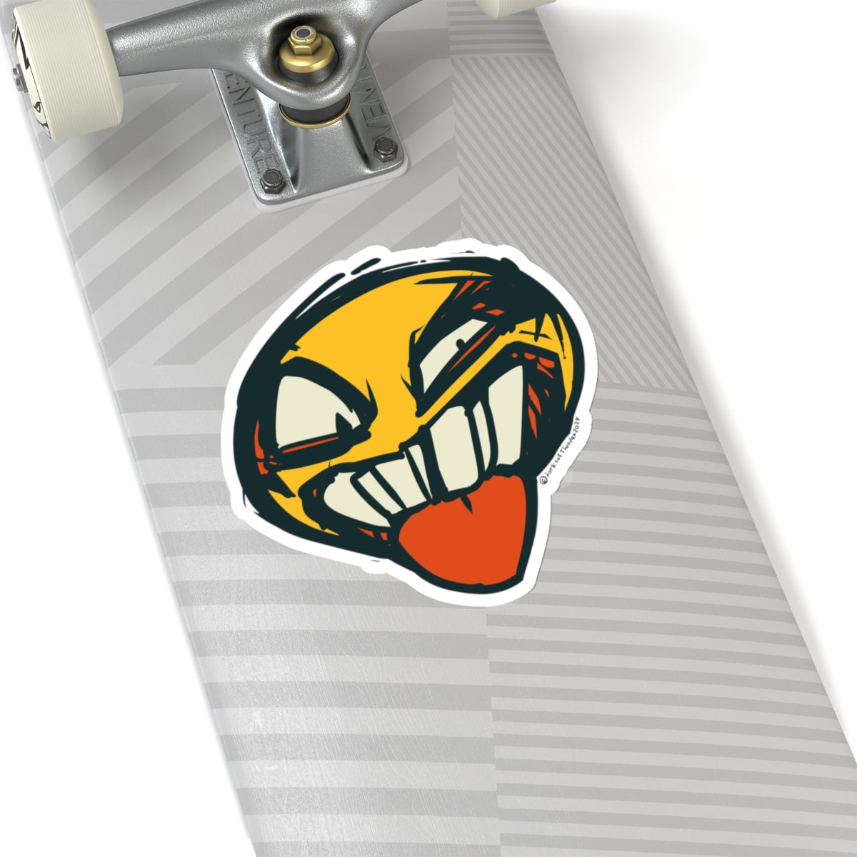 BLEH happy Face Sticker