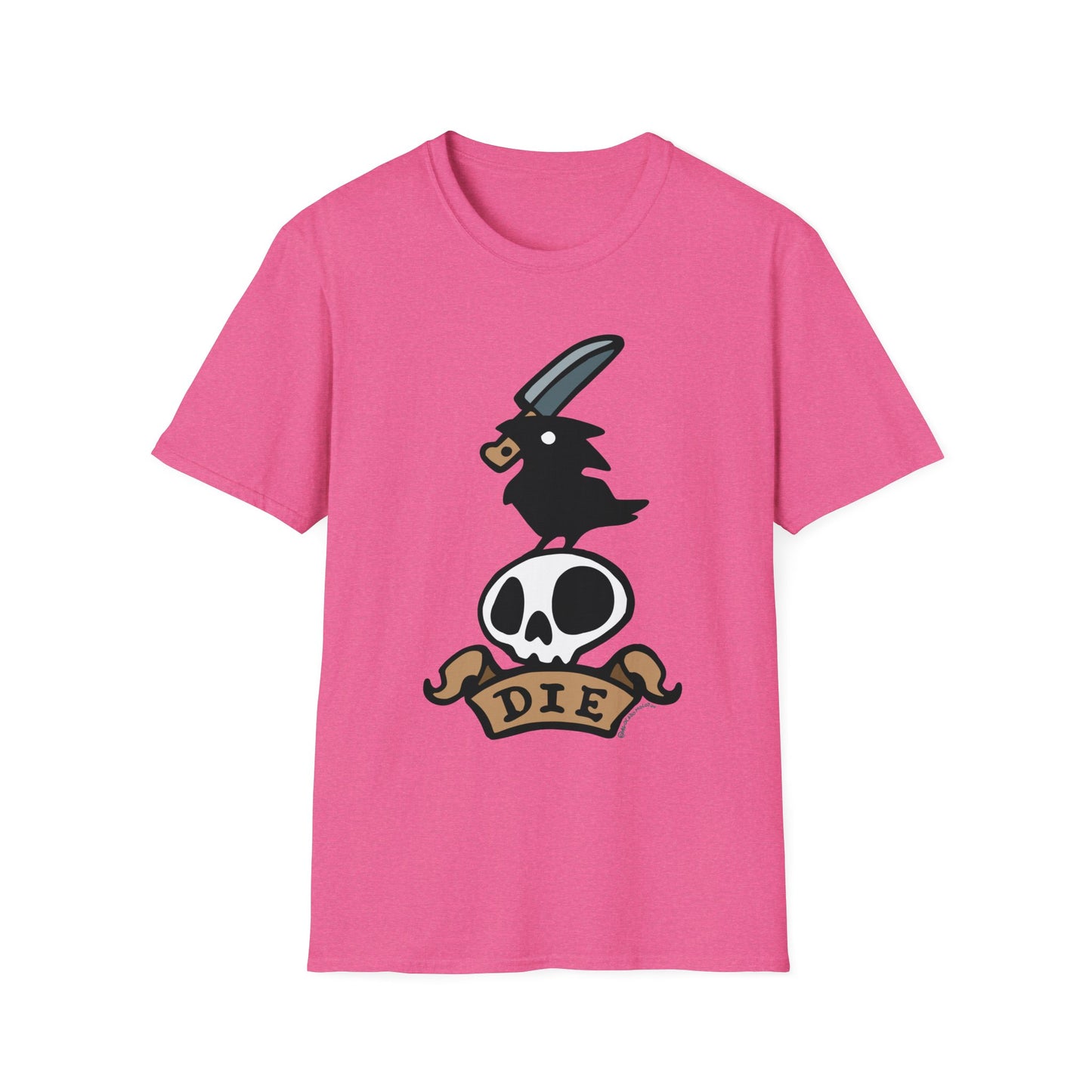 Stabby Crow on a Skull Variant Shirt