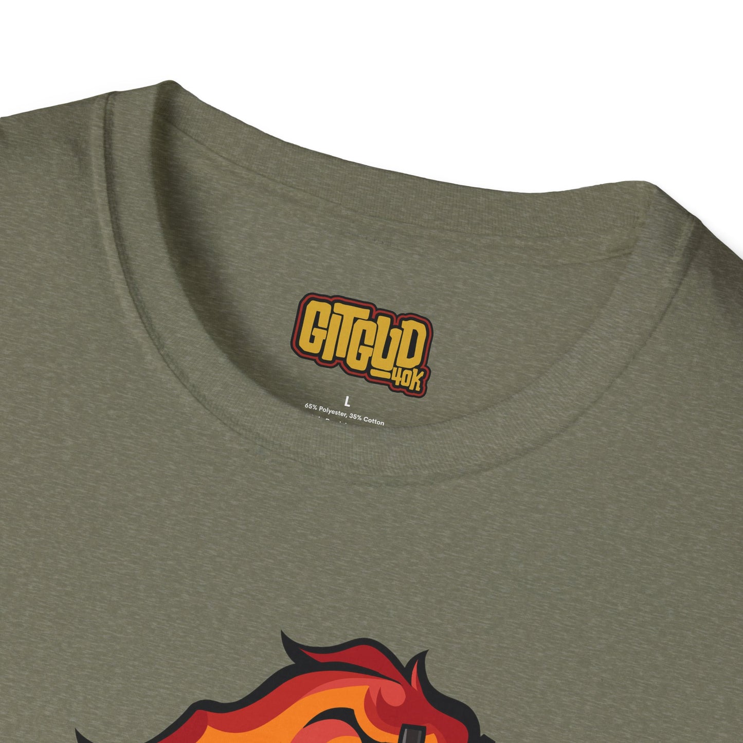 Volcanic Blaze Guy Shirt - Volcano Fire Warrior Tee