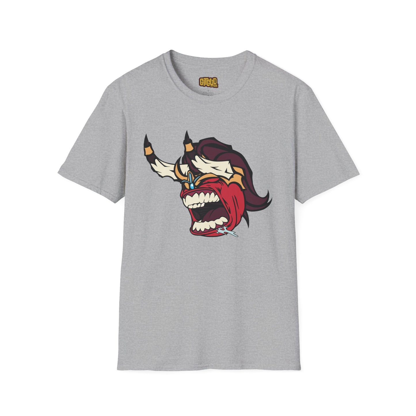 Giant Horn Magic Guy LFG T-Shirt for Tabletop RPG and Wargaming