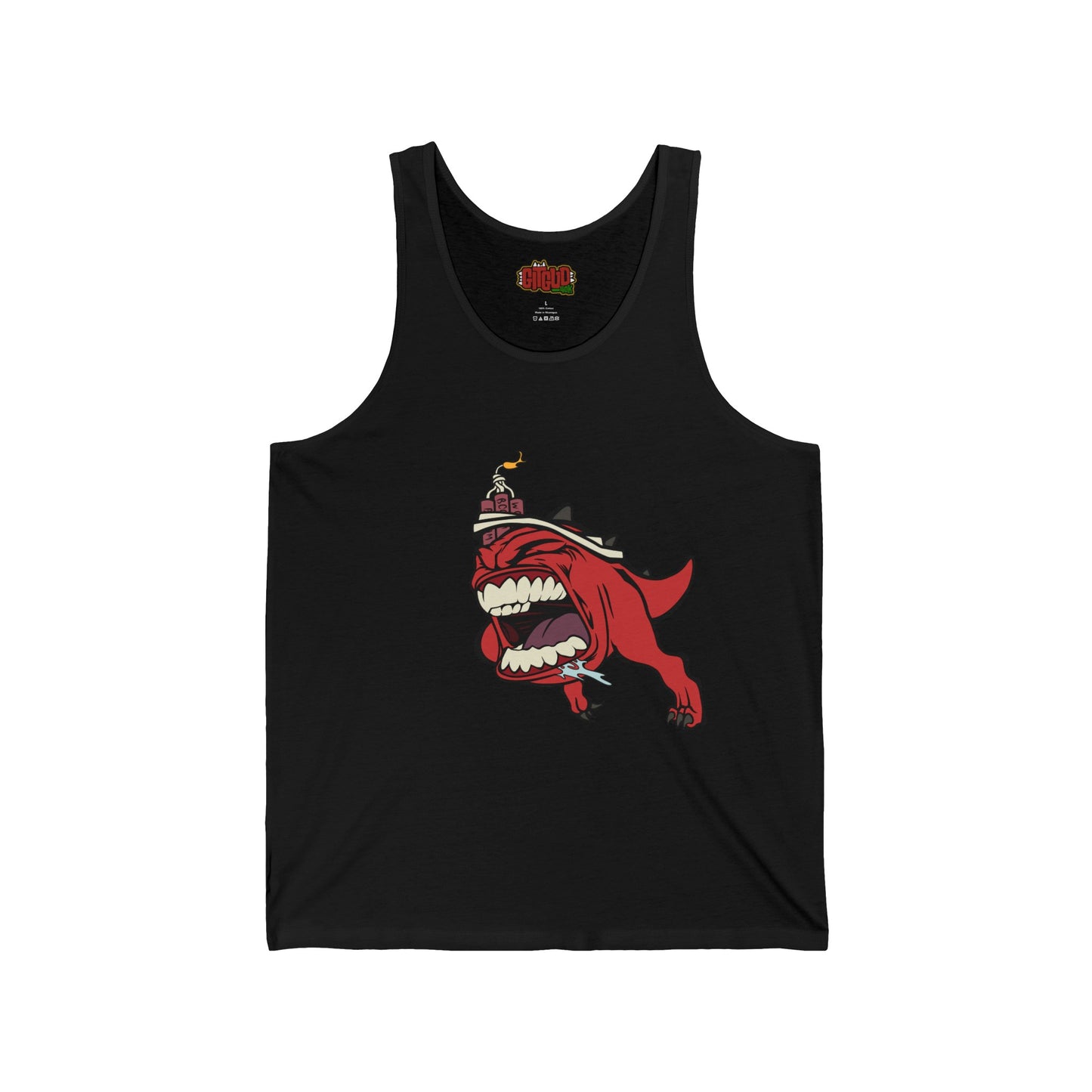 Bomb With Legs LFG T-Shirt for Tabletop RPG and Wargaming