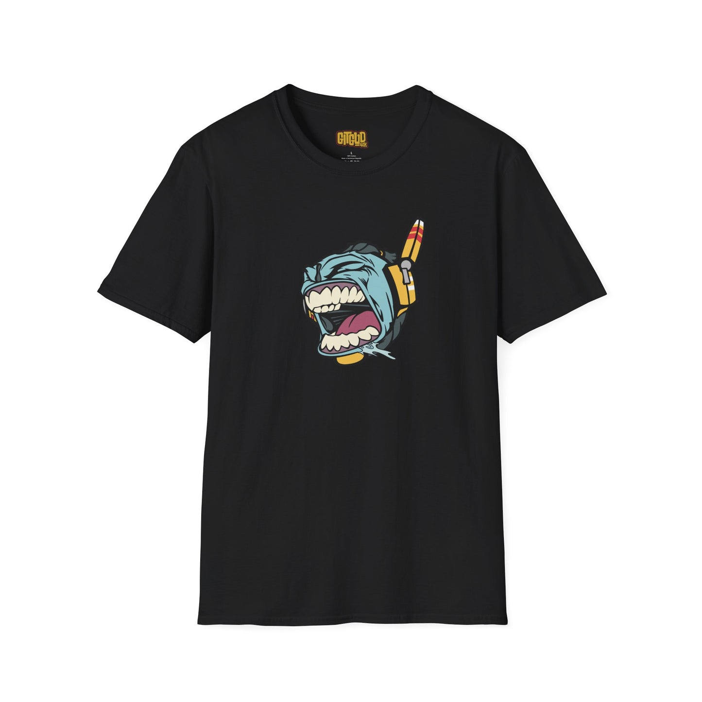 Blue Space Dude LFG Shirt - Cool Blue Warrior Tee