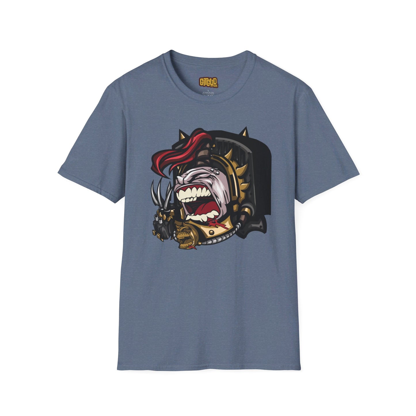 Heavy Metal Backpack Guy Warrior Tee