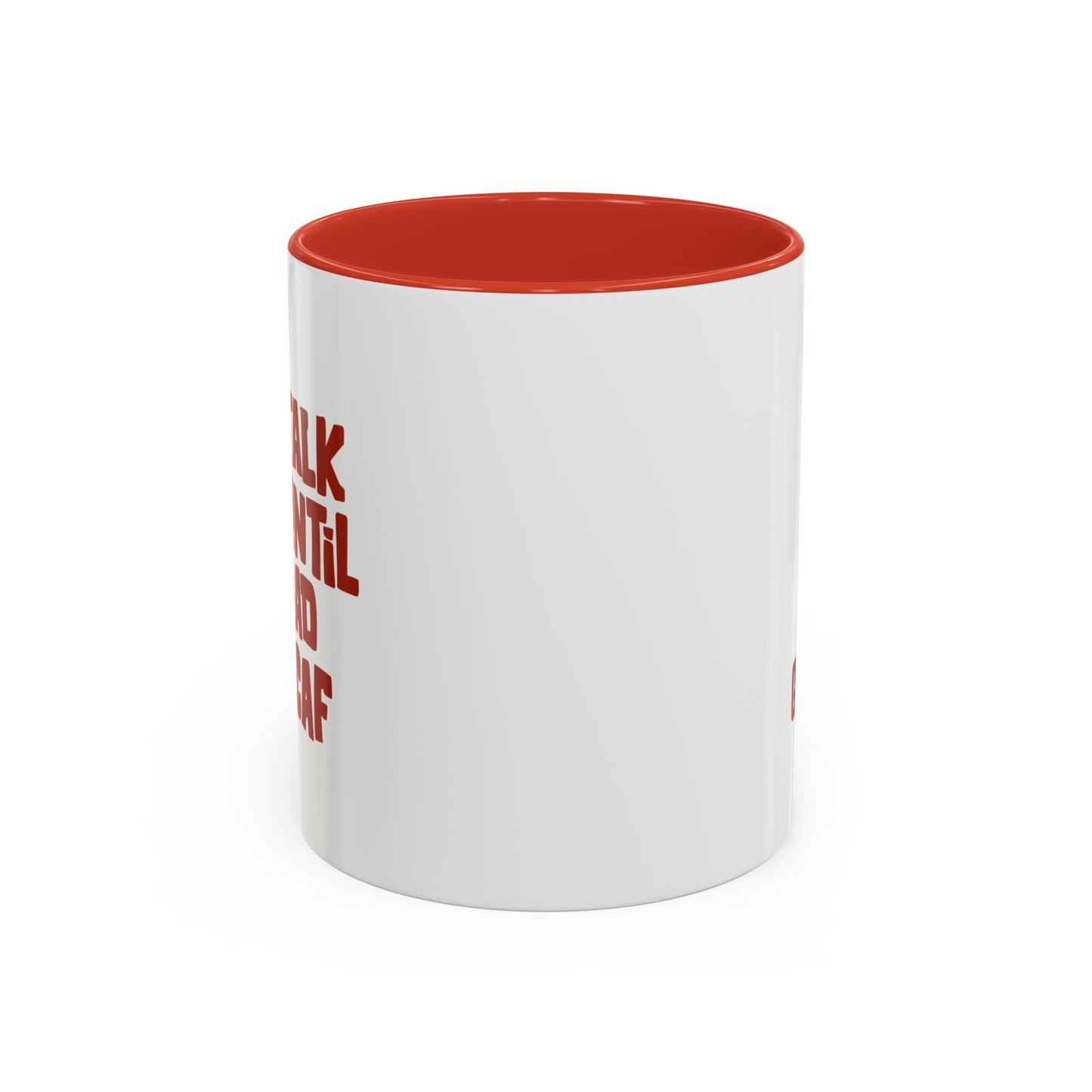 Red Recaf Coffee Mug - Stylish 11 & 15oz Coffee Cup