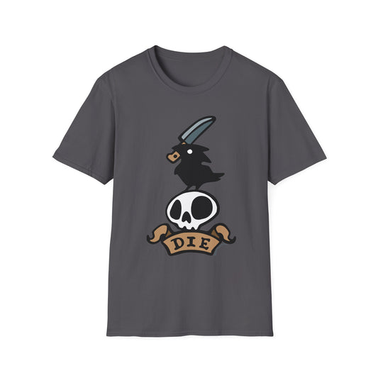 Stabby Crow on a Skull Variant Shirt