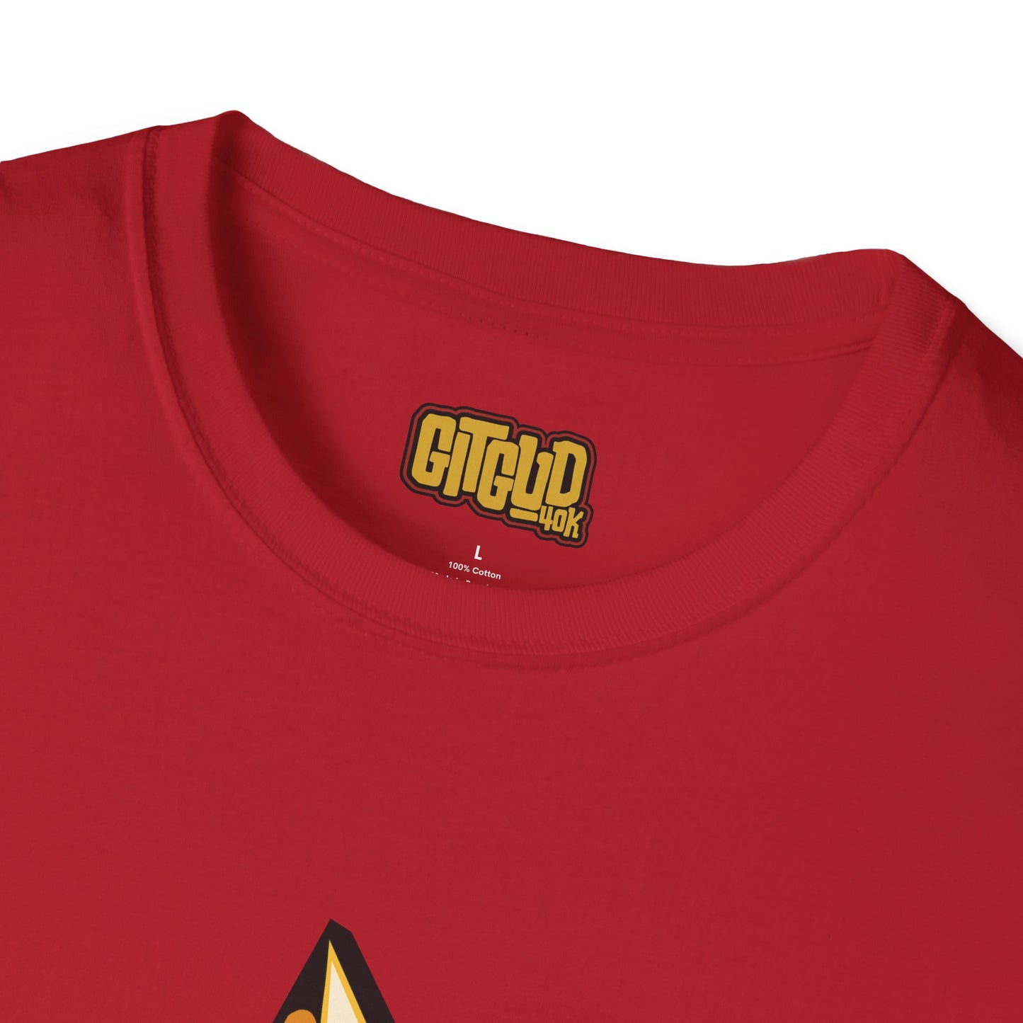 Angry Gold Dude LFG Shirt - Bold Golden Warrior Tee