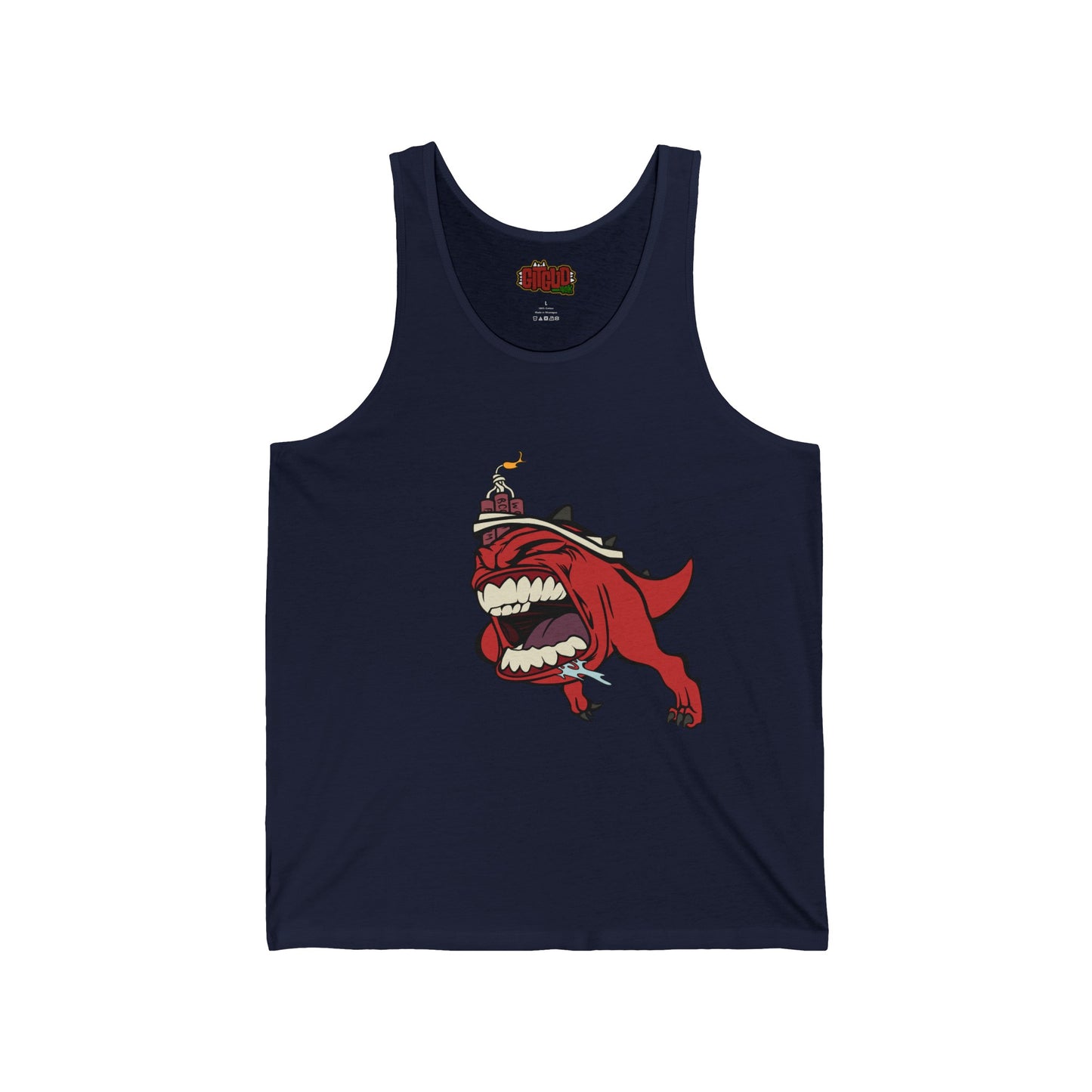 Bomb With Legs LFG T-Shirt for Tabletop RPG and Wargaming