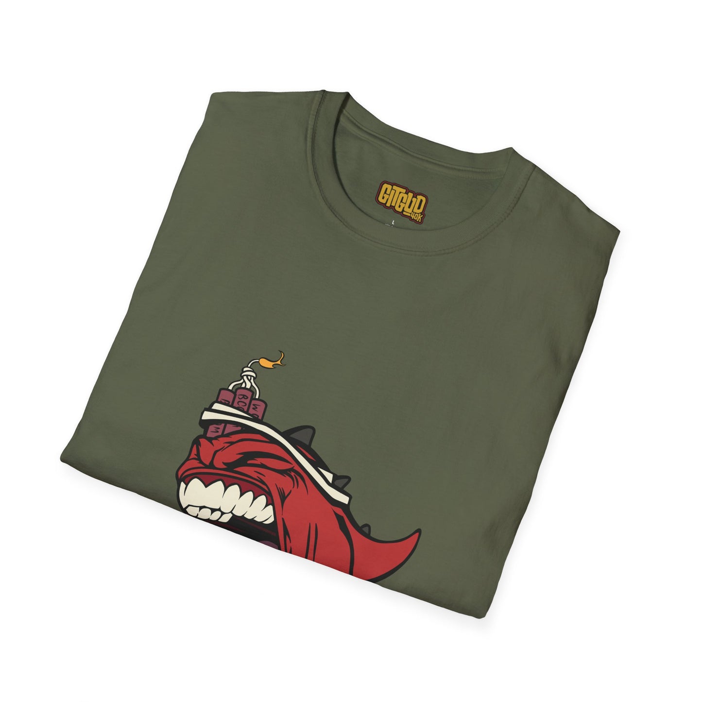 Bomb With Legs LFG T-Shirt for Tabletop RPG and Wargaming