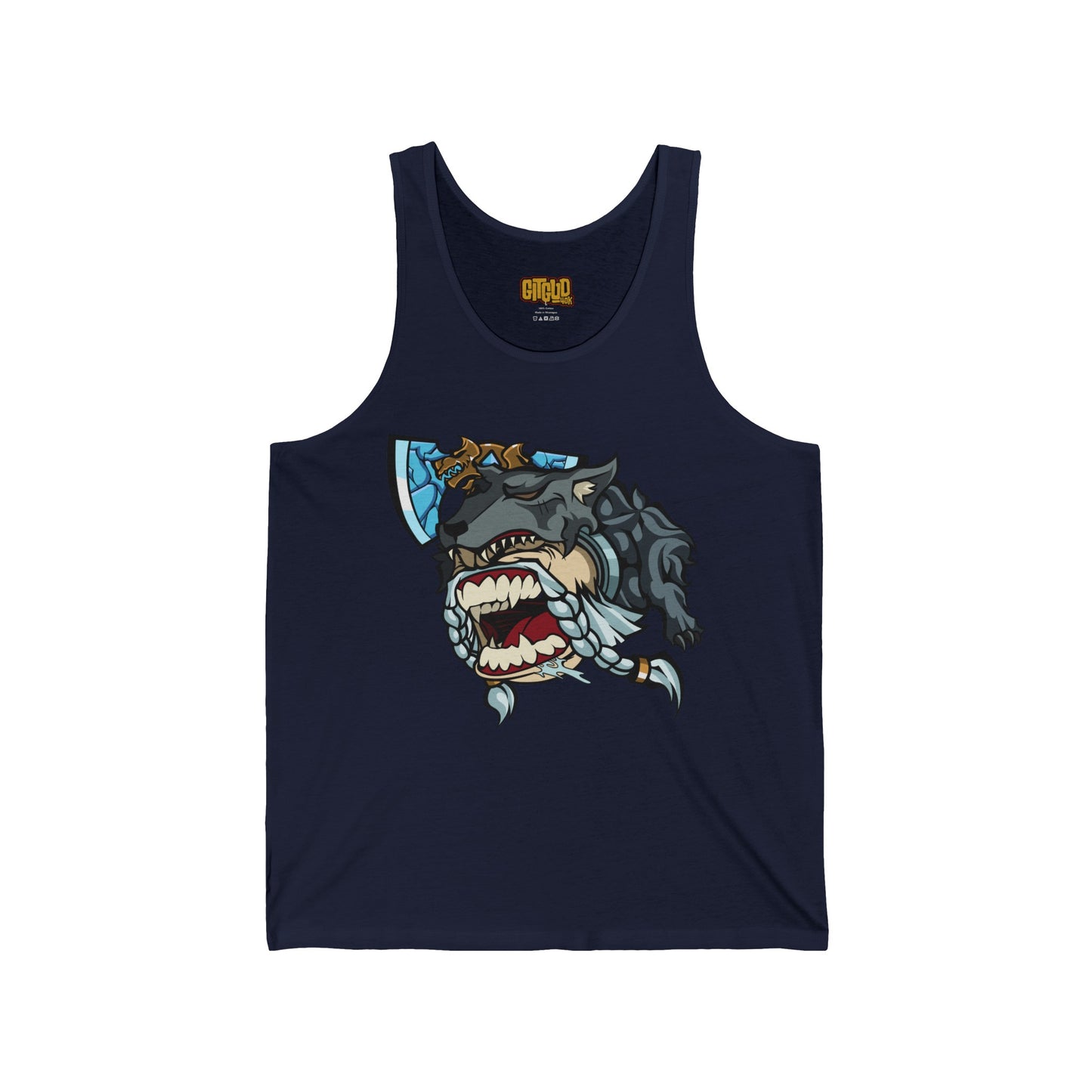 Space Viking Dude LFG Tank Top for Tabletop RPG and Wargaming