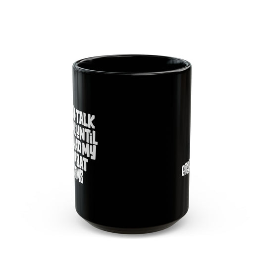 Black and White Combat Stims Coffee Mug