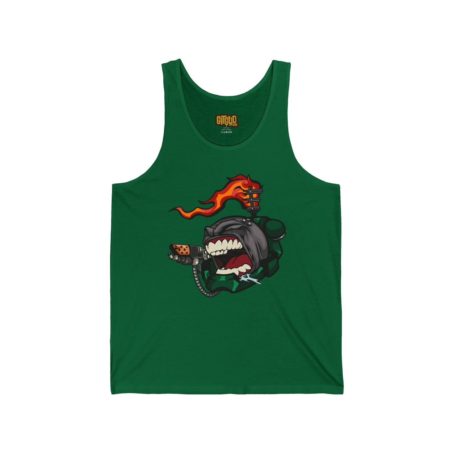 Volcanic Blaze Guy Tank for Tabletop RPG and Wargaming