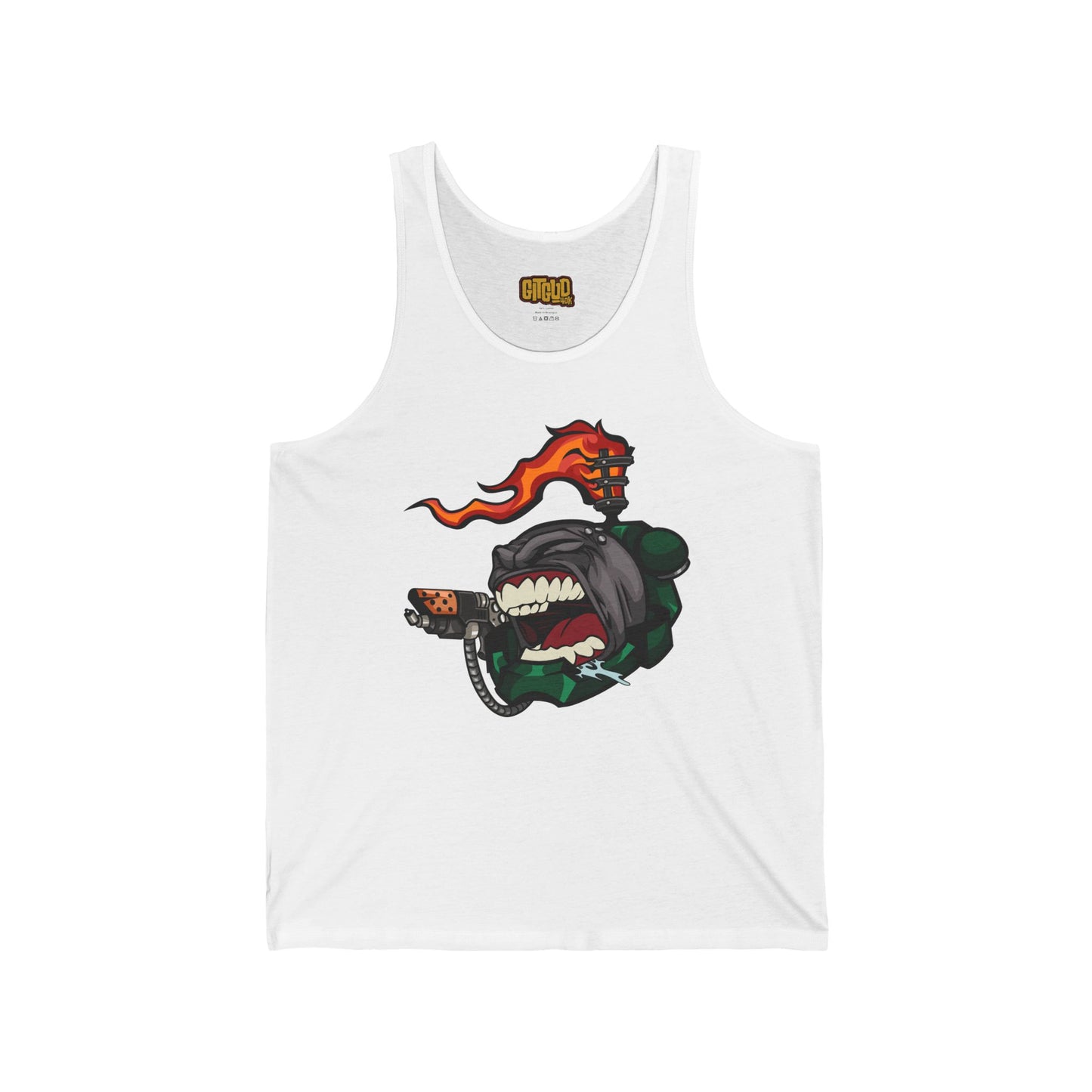 Volcanic Blaze Guy Tank for Tabletop RPG and Wargaming