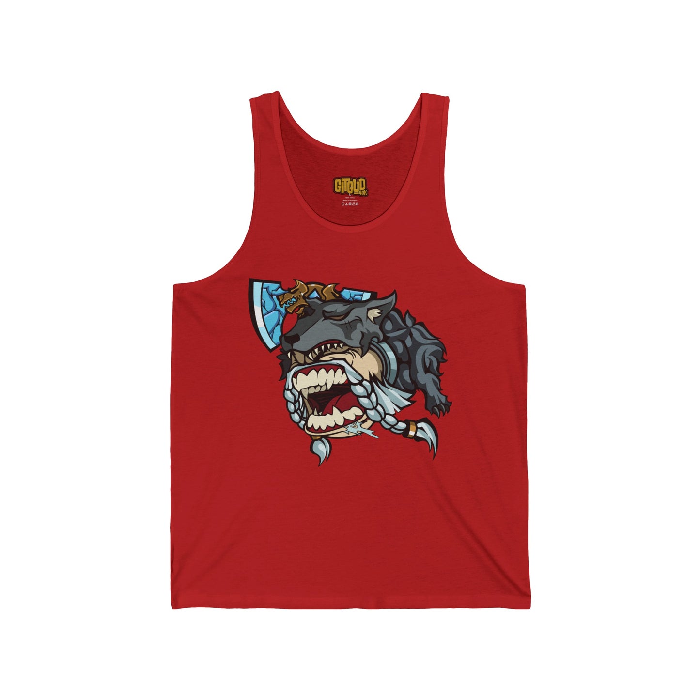 Space Viking Dude LFG Tank Top for Tabletop RPG and Wargaming